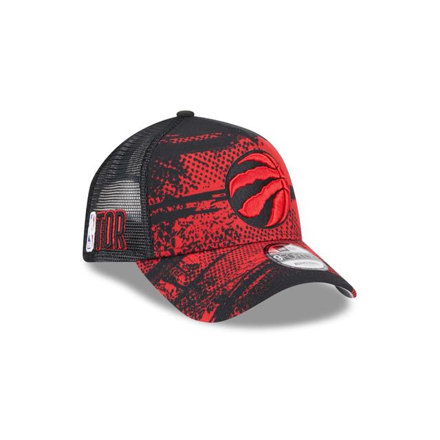 Toronto Raptors 2024 Tip-Off 9FORTY A-Frame Trucker Hat Male Product Image