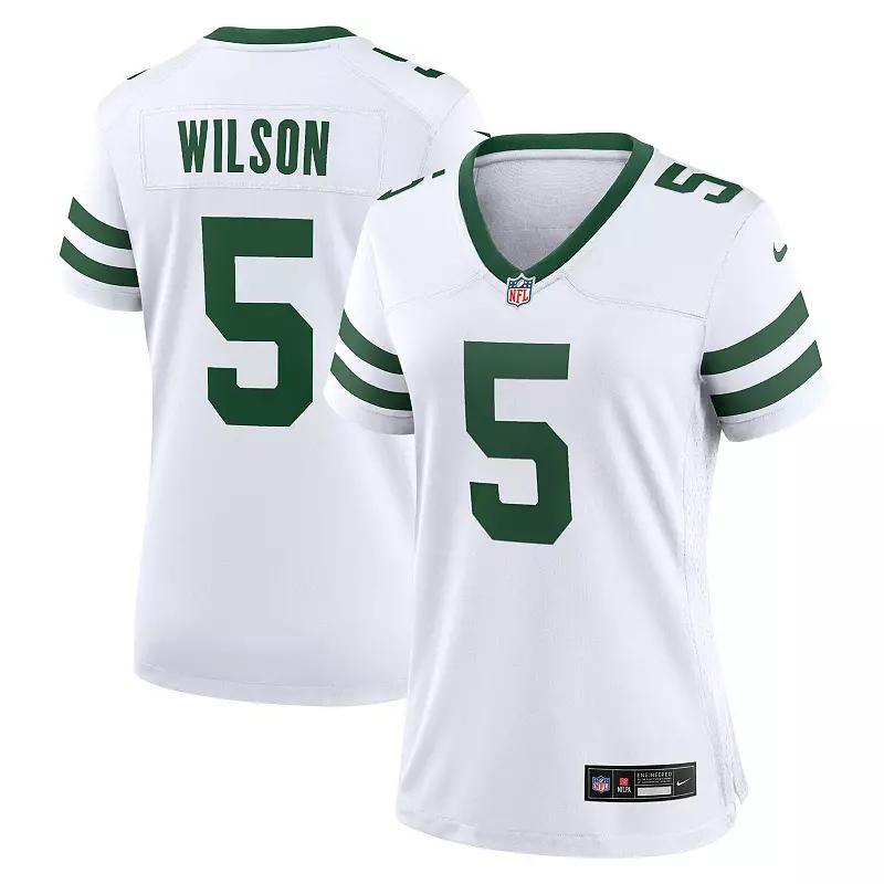 Womens Nike Garrett Wilson Legacy New York Jets Game Jersey Product Image