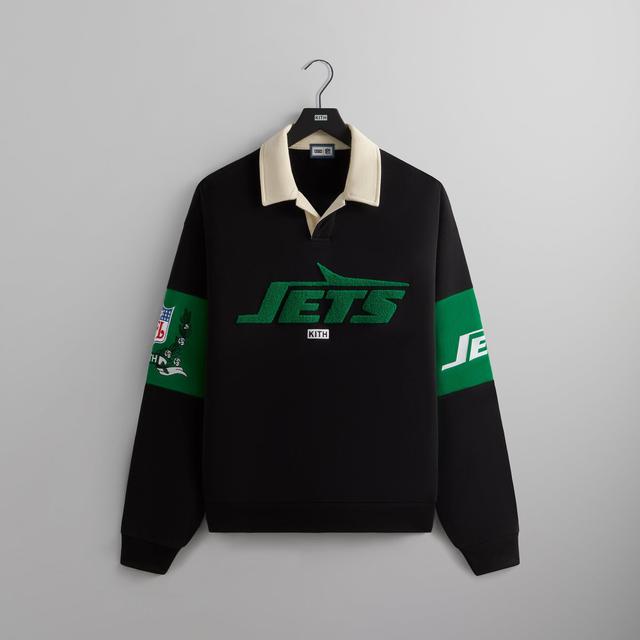 Kith & '47 for the NFL: Jets Nelson Collared Pullover - Black Male Product Image