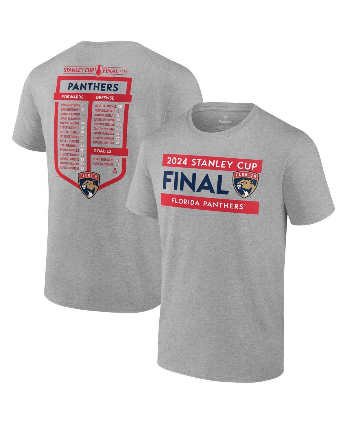 Mens Fanatics NHL Florida Panthers 2024 Conference Finals Champs Roster Tee Product Image