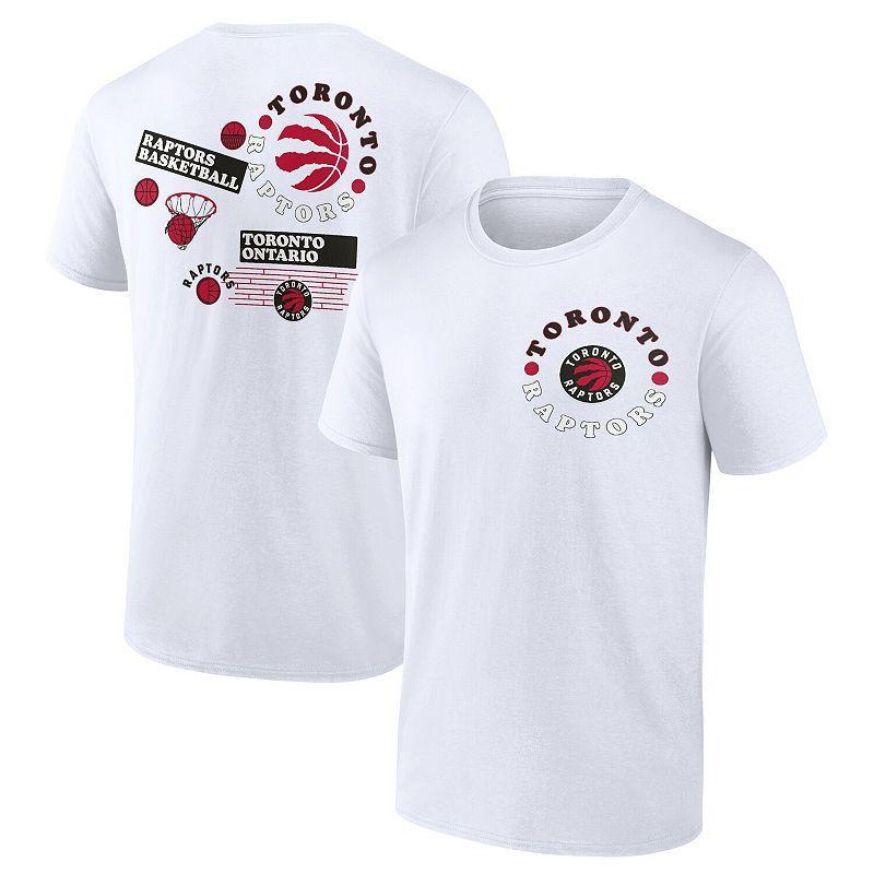 Mens Fanatics Branded White Toronto Raptors Street Collective T-Shirt Product Image