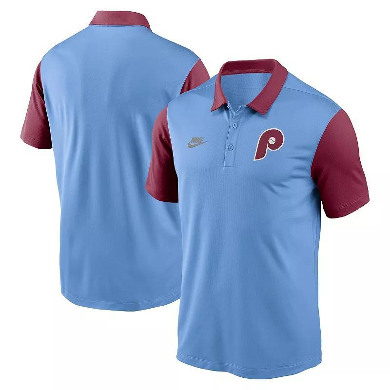 Mens Nike Blue Philadelphia Phillies Franchise Cooperstown Collection Polo Product Image