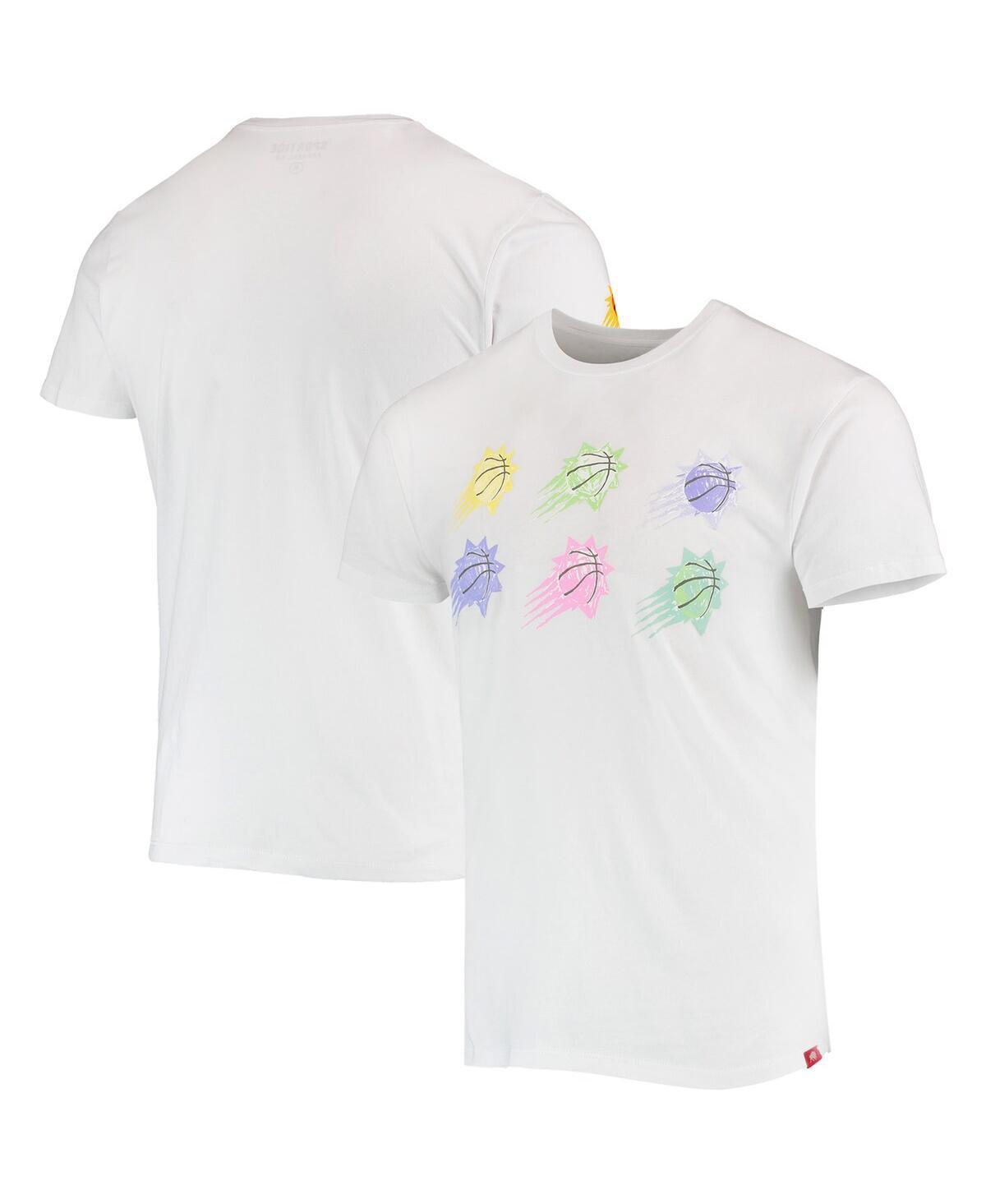 Mens Sportiqe White Phoenix Suns Street Capsule Bingham T-shirt Product Image