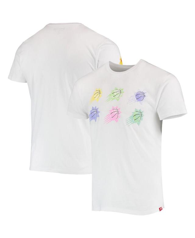 Mens Sportiqe White Phoenix Suns Street Capsule Bingham T-shirt Product Image