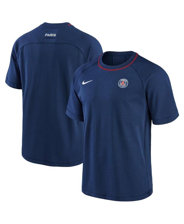 Mens Nike Navy Paris Saint-Germain Travel Raglan T-shirt Product Image