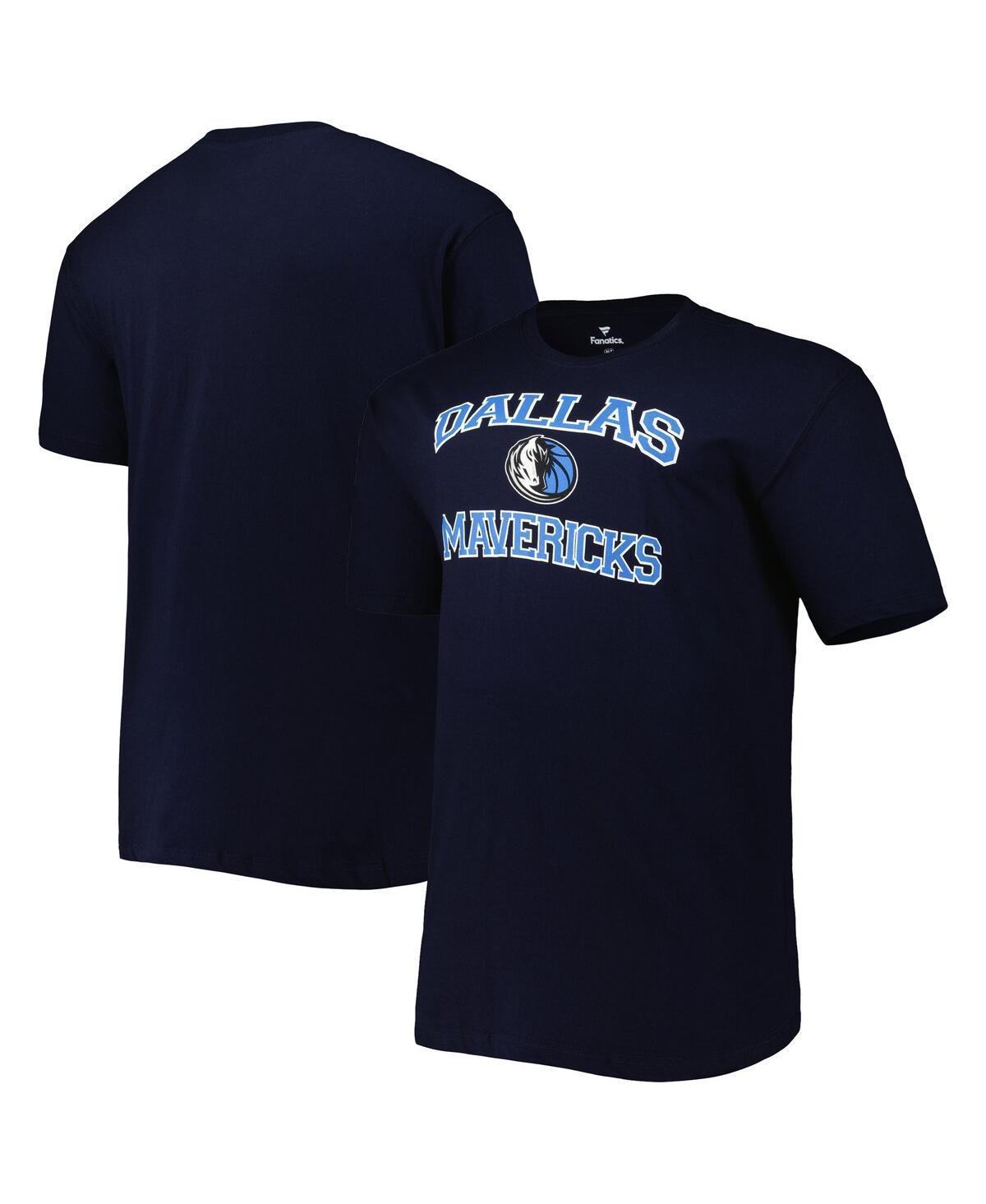 Mens Dallas Mavericks Big & Tall Heart & Soul T-Shirt Blue Product Image