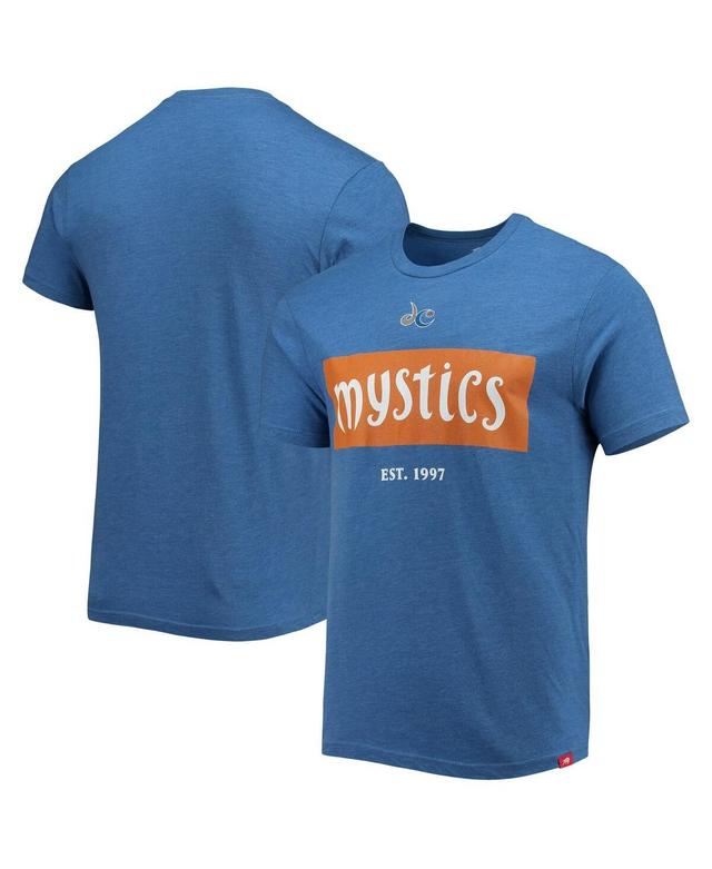 Mens Sportiqe Royal Washington Mystics 25th Anniversary Tri-Blend T-shirt Product Image