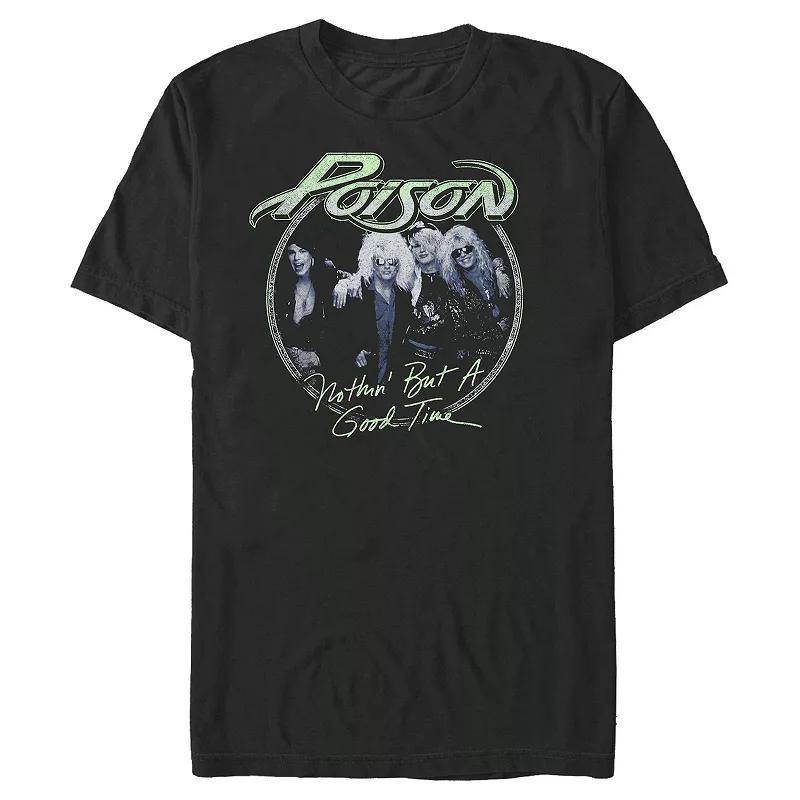 Mens Poison Nothing But A Good Time Graphic Tee Product Image