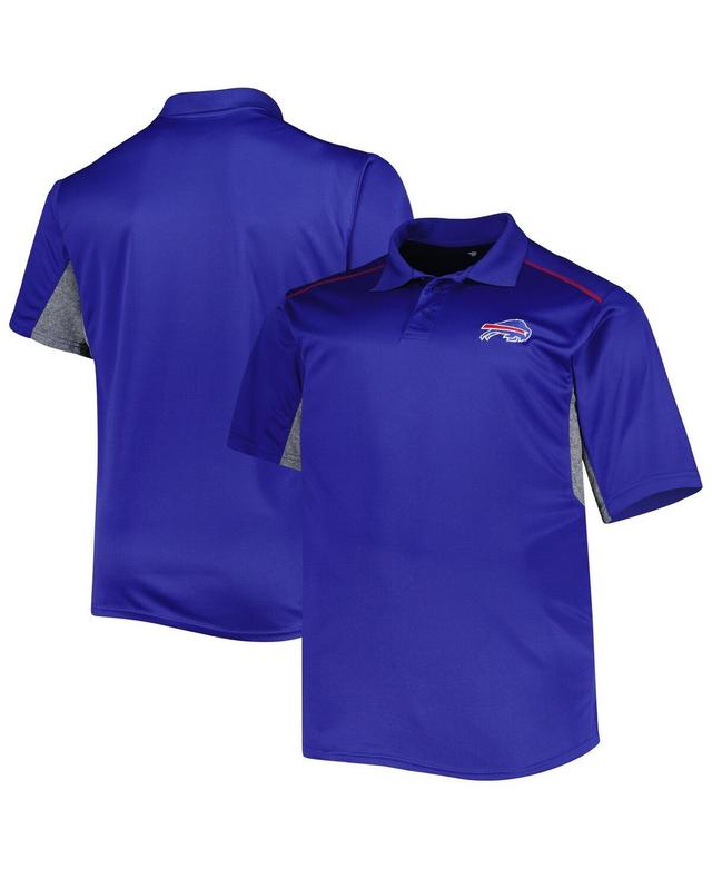 Mens Royal Buffalo Bills Big and Tall Team Color Polo Shirt Product Image