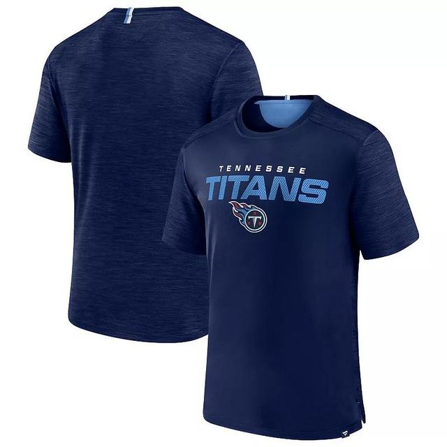 Mens Fanatics Branded Tennessee Titans Defender Evo T-Shirt Blue Product Image