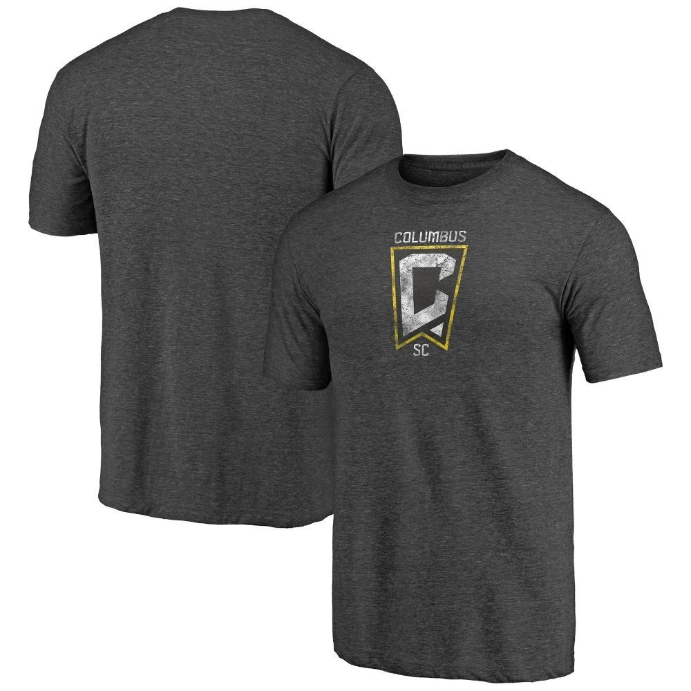 MLS Columbus Crew Mens Short Sleeve Triblend Chest Logo T-Shirt Product Image