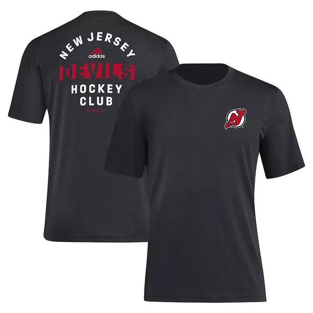 Mens adidas Black New Jersey Devils Blend T-Shirt Product Image