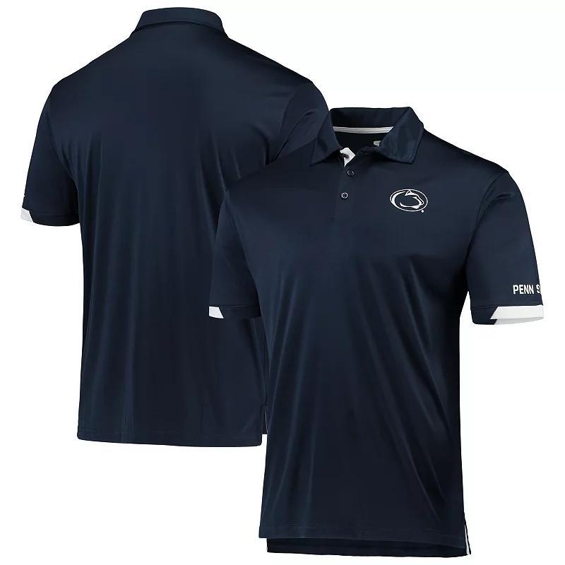 Mens Colosseum Penn State Nittany Lions Santry Lightweight Polo Blue Product Image