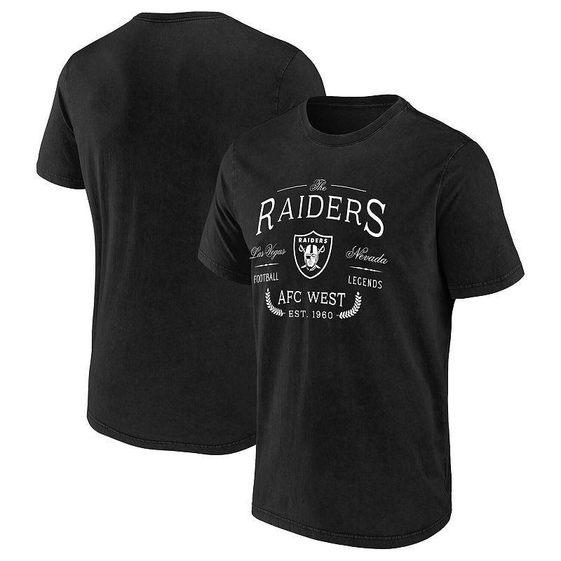 Mens NFL x Darius Rucker Collection by Fanatics Black Las Vegas Raiders T-Shirt Product Image