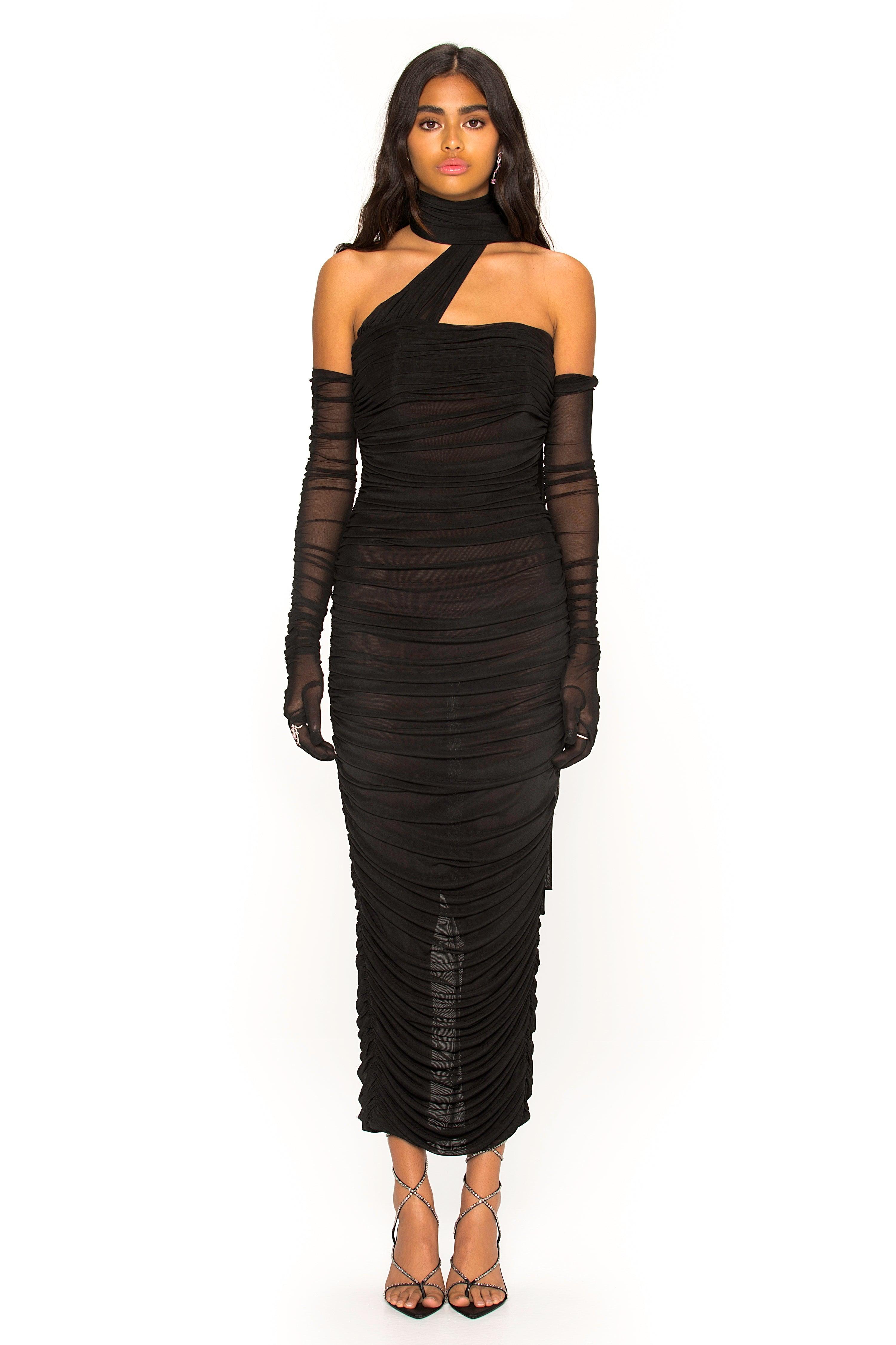 Gia Dress (Black) Product Image