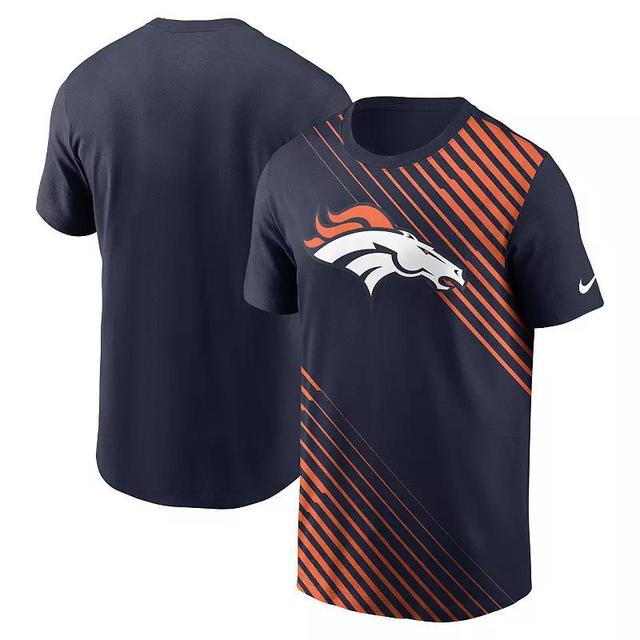 Mens Nike Denver Broncos Yard Line Fashion Asbury T-Shirt Blue Product Image