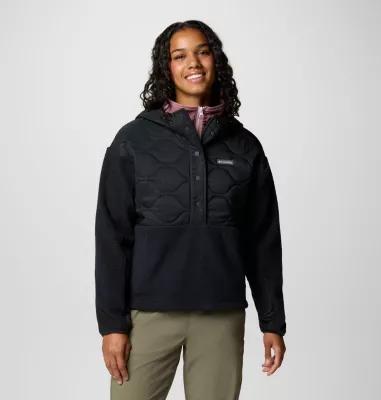 Columbia Women's Cloud Point Hooded Fleece Pullover- Product Image