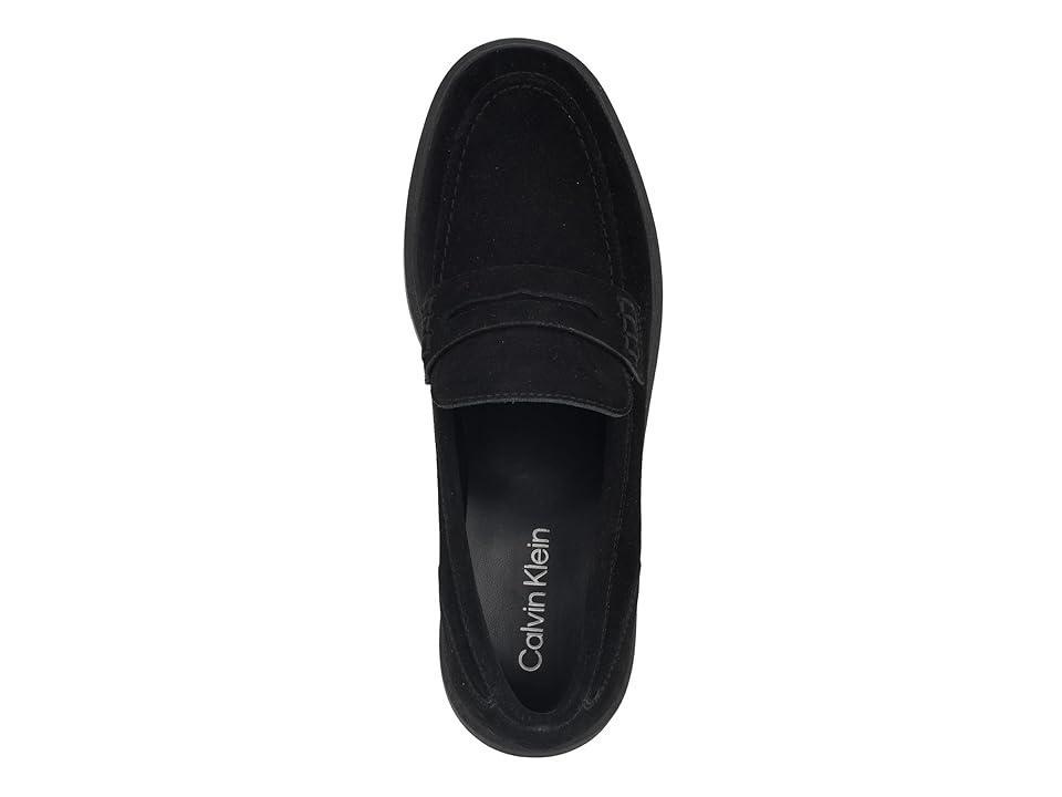 Calvin Klein Brinda Suede) Women's Flat Shoes Product Image