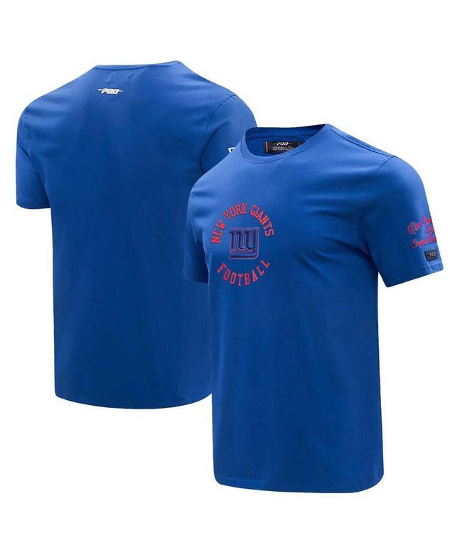 Mens Pro Standard Royal New York Giants Hybrid T-Shirt Product Image