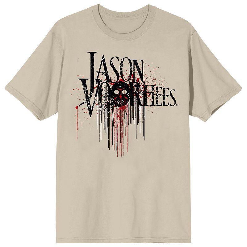 Mens Friday The 13th Jason Tee Beige Product Image