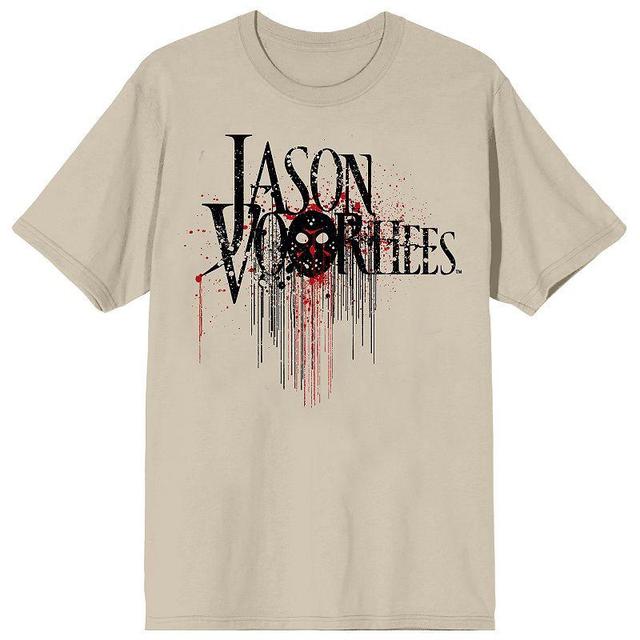 Mens Friday The 13th Jason Tee Beige Product Image