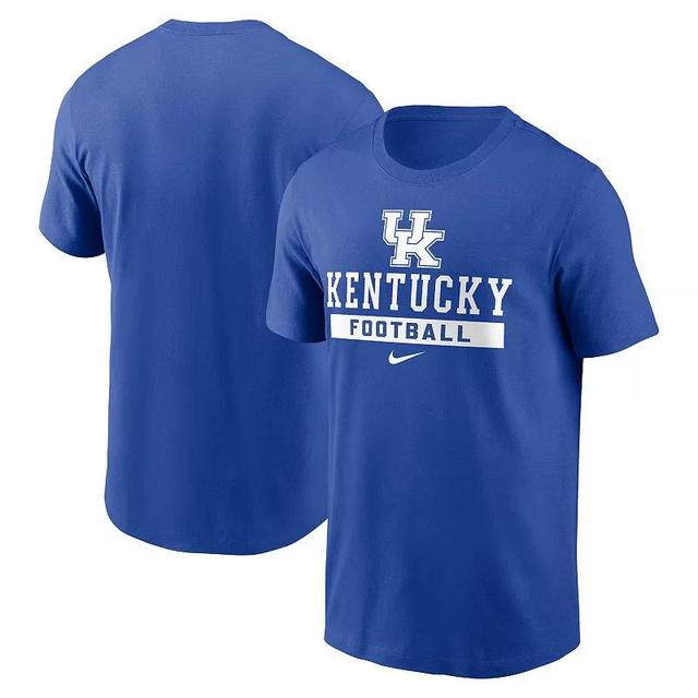 Mens Nike Royal Kentucky Wildcats Football T-Shirt Product Image