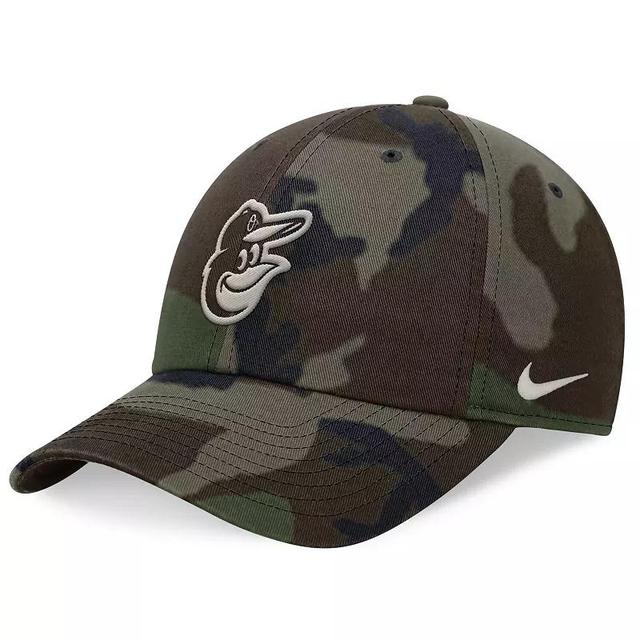 Mens Nike Camo Texas Rangers Club Adjustable Hat Product Image