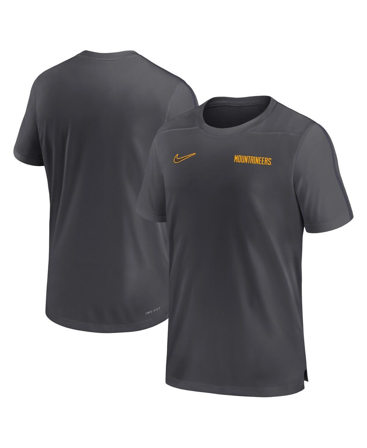 Nike Mens Royal Los Angeles Rams 2024 Sideline Coach Uv Performance T-Shirt - Royal Product Image