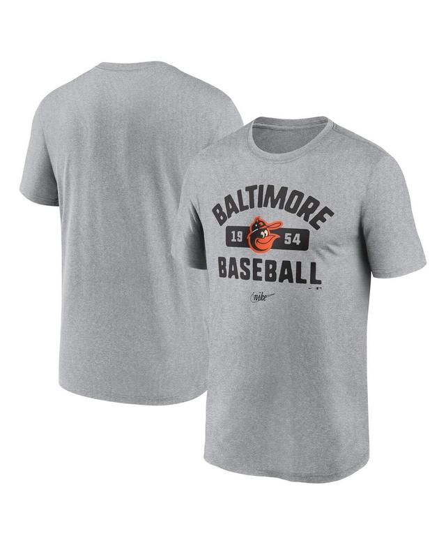 Mens Nike Heather Gray Baltimore Orioles Legend T-shirt Product Image