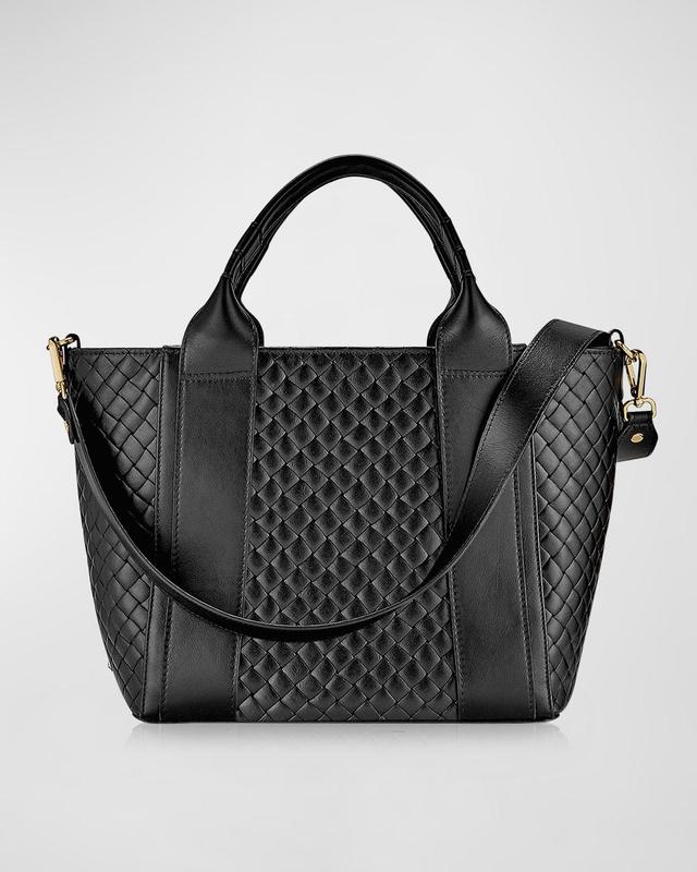 Womens Harper Quilted Leather Tote Bag Product Image