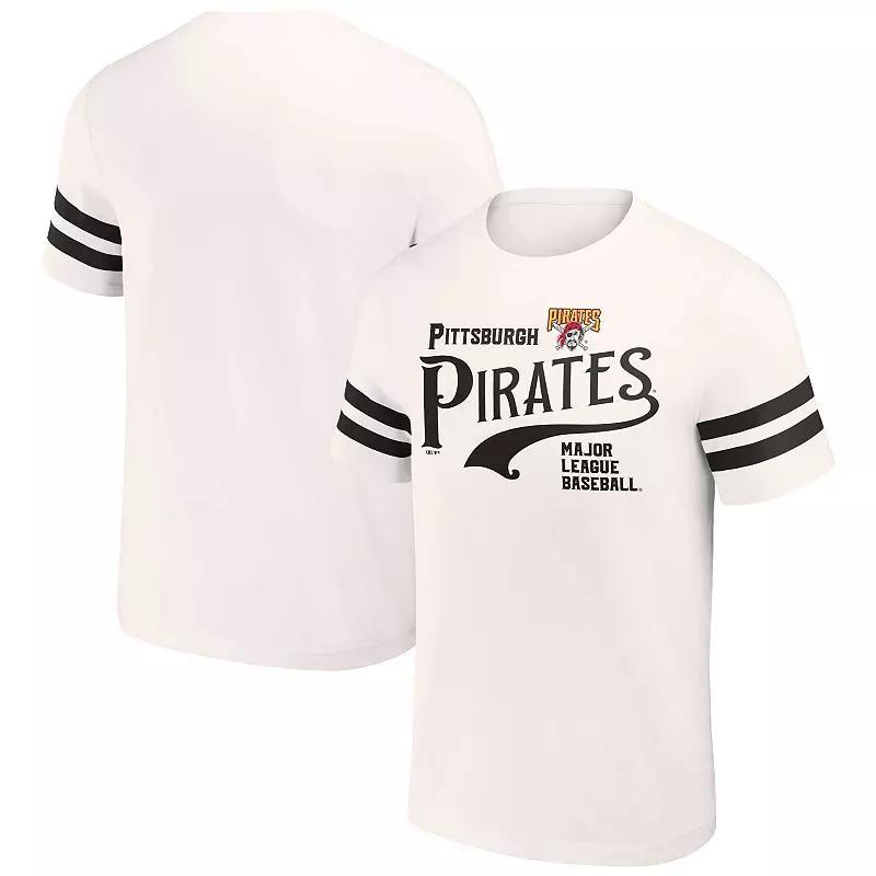 Mens Darius Rucker Collection by Fanatics Cream Pittsburgh Pirates Yarn Dye Vintage T-Shirt Product Image