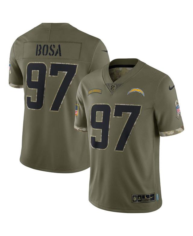 Mens Nike Joey Bosa Olive Los Angeles Chargers 2022 Salute To Service Limited Jersey - Olive Product Image