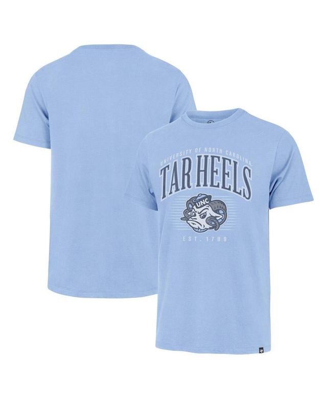 47 Brand Mens Carolina Blue North Carolina Tar Heels Double Header Franklin T-Shirt Product Image