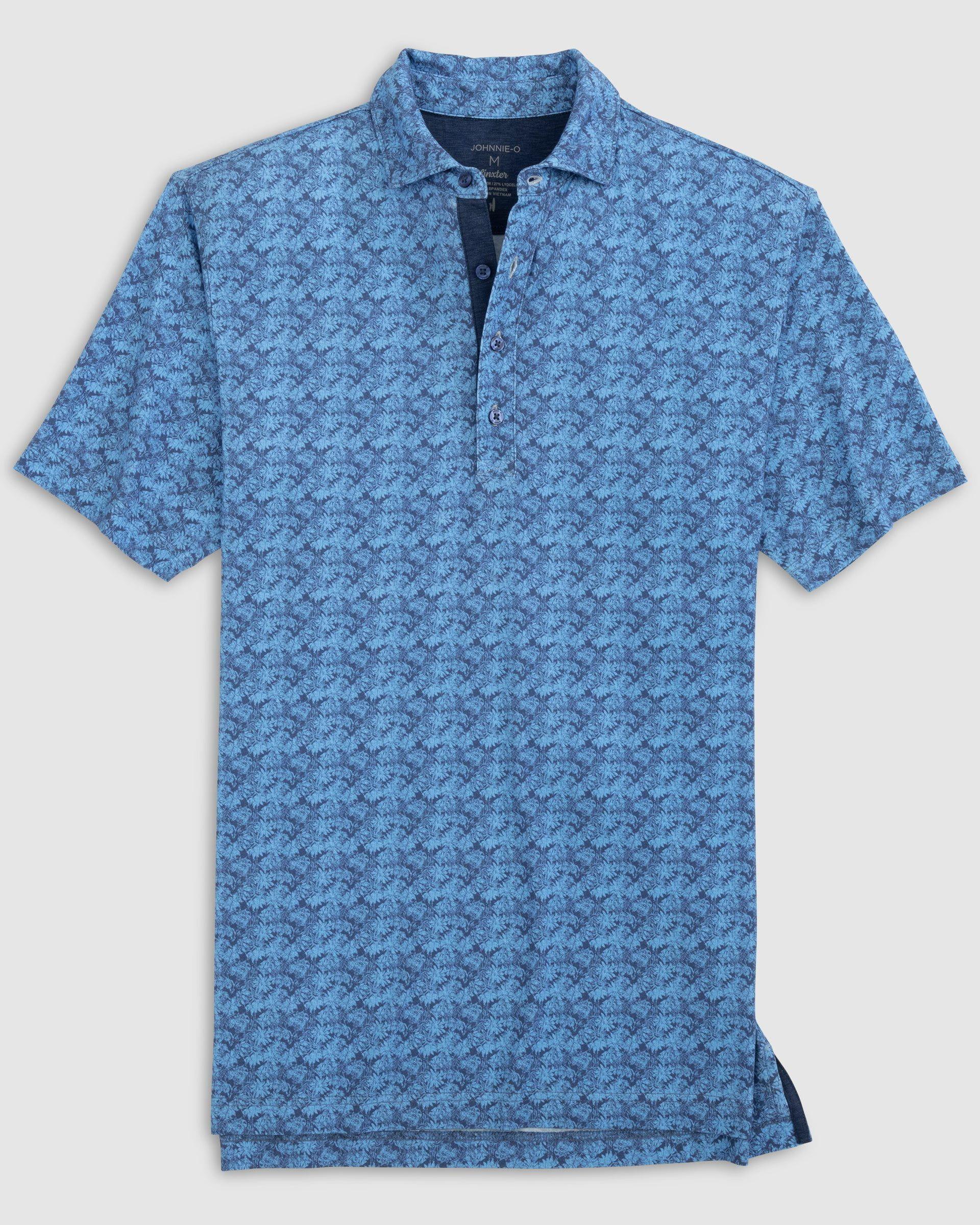 Sanford Printed Linxter Cotton Performance Polo Male Product Image