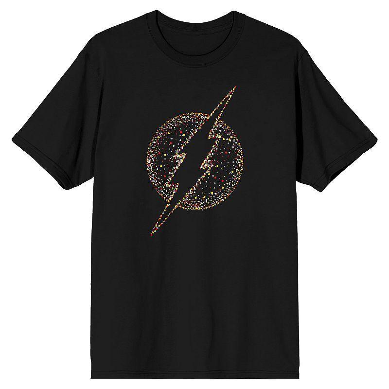 Mens The Flash Yellow Dots Logo Tee Product Image