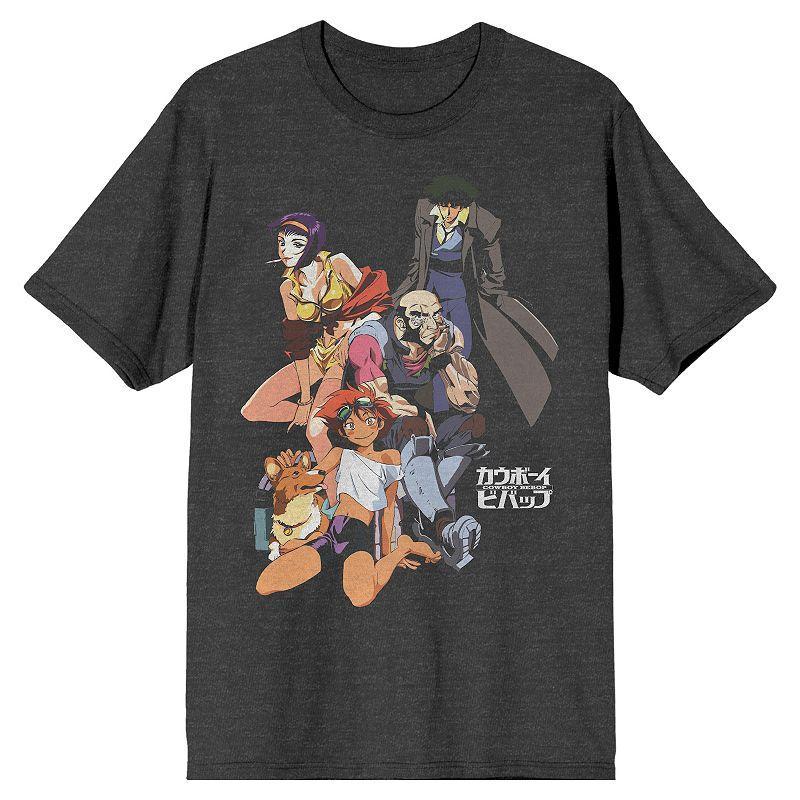 Mens Cowboy Bebop Tee Grey Product Image