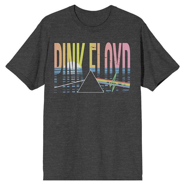 Mens Pink Floyd Sea Design Logo Tee Product Image