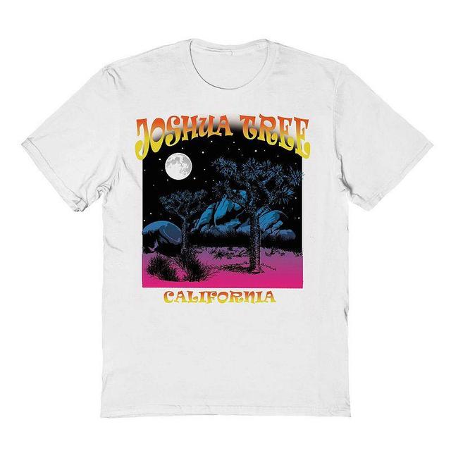 Mens Country Parks Joshua Tree Graphic Tee White Product Image