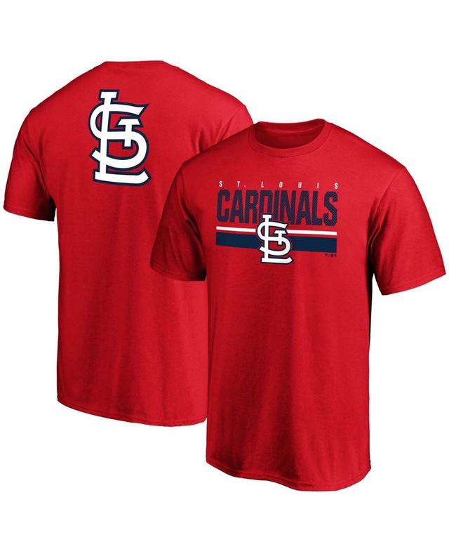 Mens Red St. Louis Cardinals Team Logo End Game T-shirt Product Image