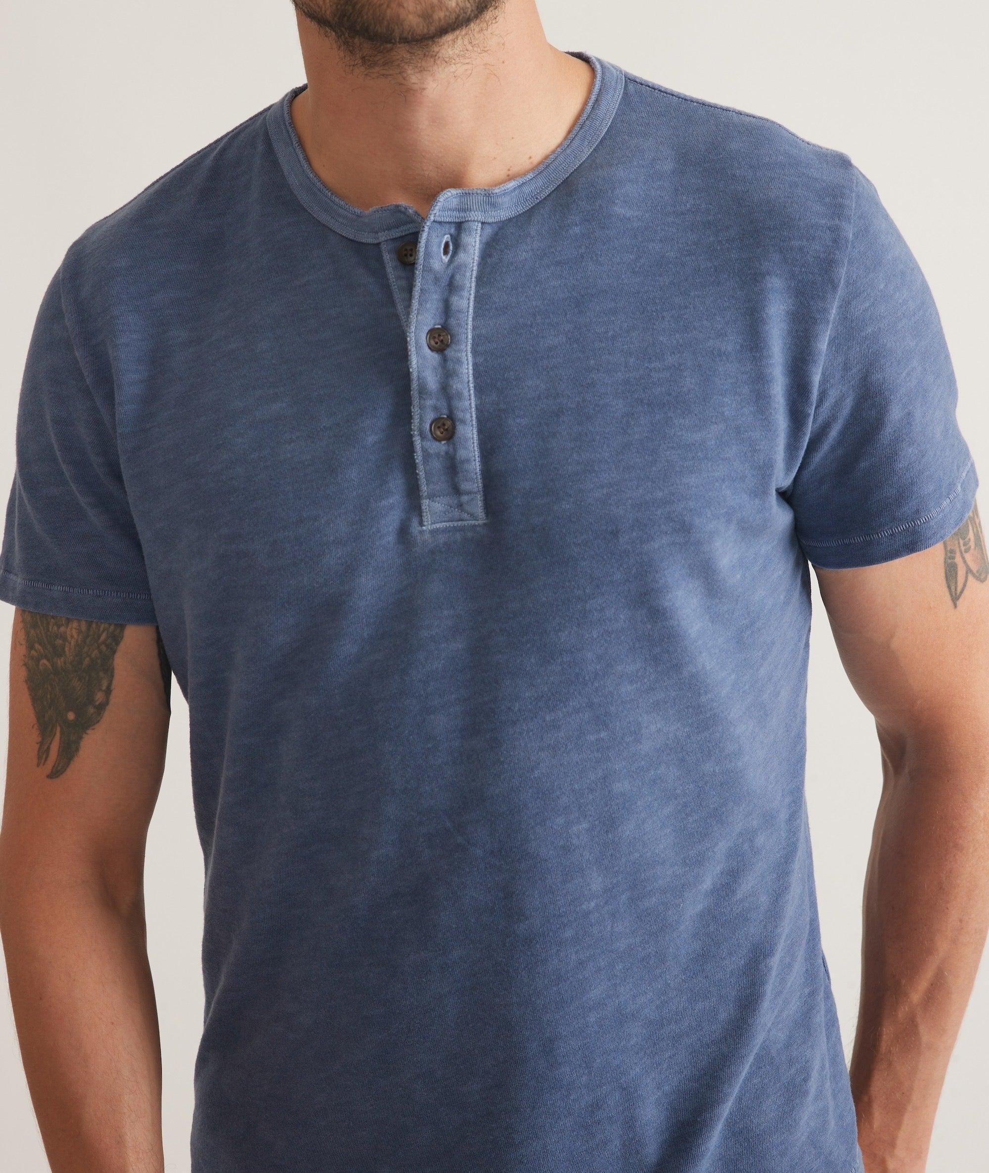 Vintage Heavy Slub Henley Product Image