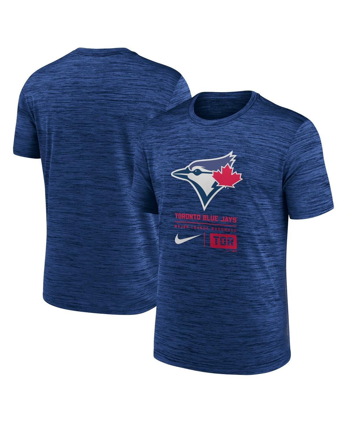 Nike Mens Royal Toronto Blue Jays Large Logo Velocity T-Shirt Product Image