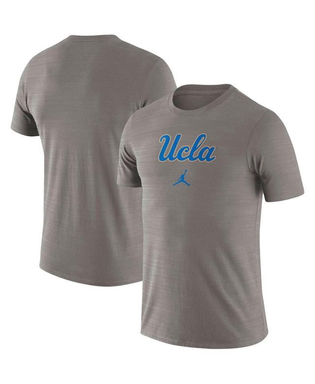 Mens Jordan Heather Gray Ucla Bruins Team Issue Velocity Performance T-shirt Product Image