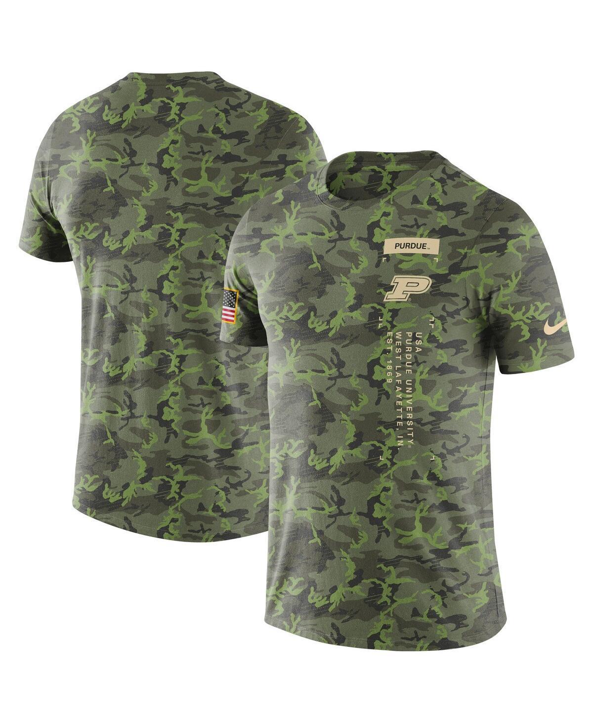 Mens Nike Camo Purdue Boilermakers Military T-Shirt Product Image