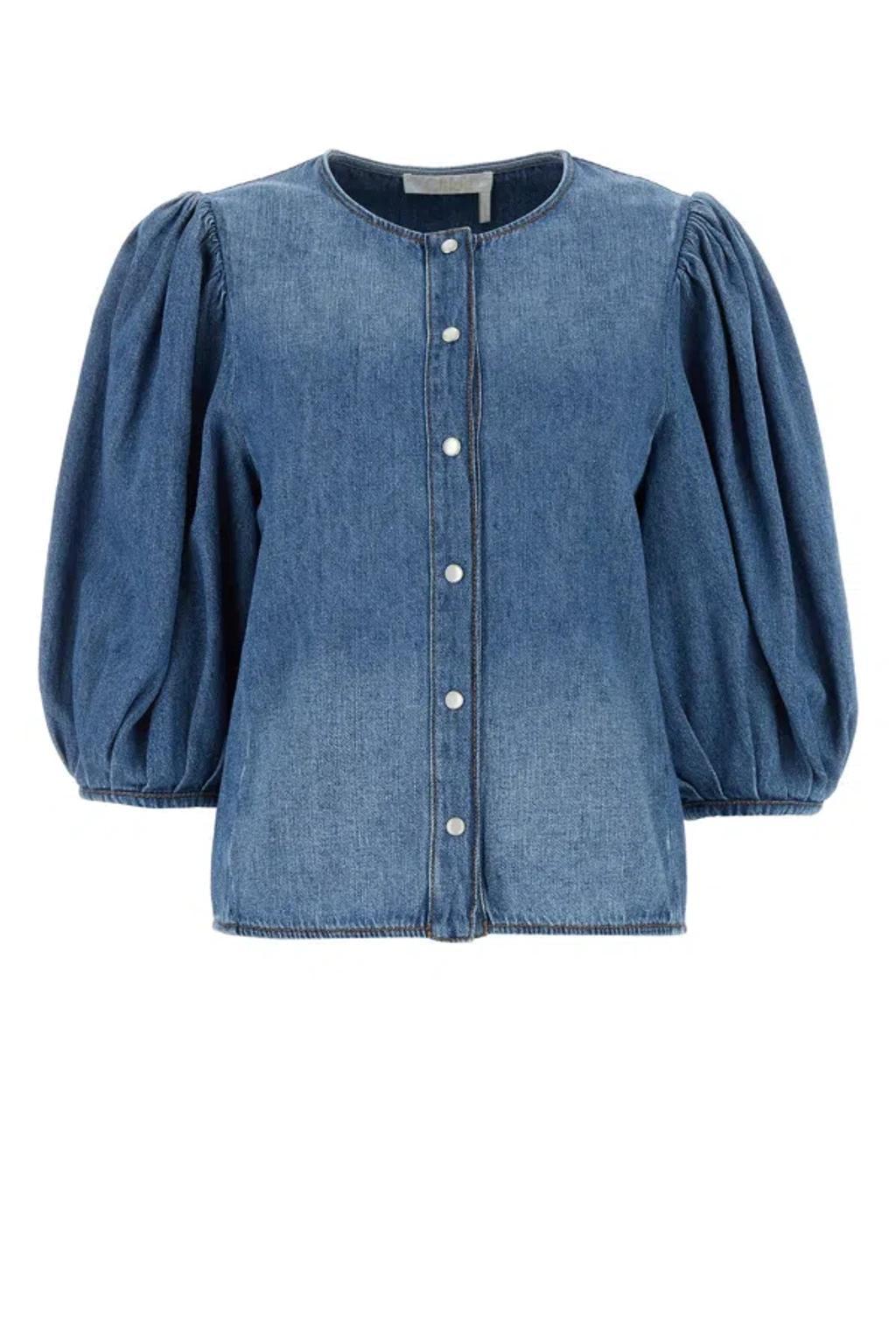 CHLOÉ Maglia-36f Nd Chloe Female In Blue Product Image