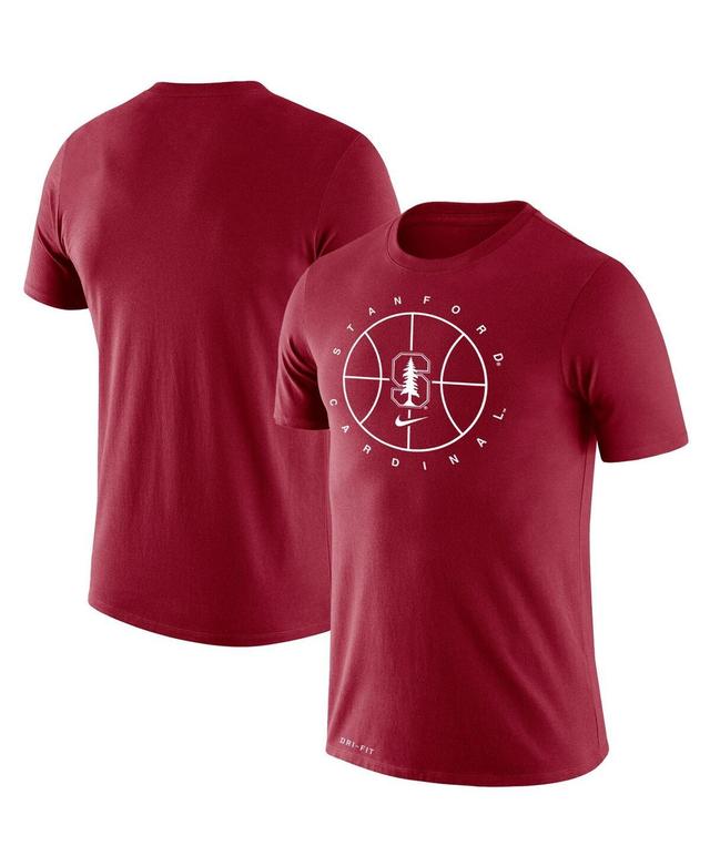 Mens Nike Cardinal Stanford Cardinal Basketball Icon Legend Performance T-Shirt STF Red Product Image