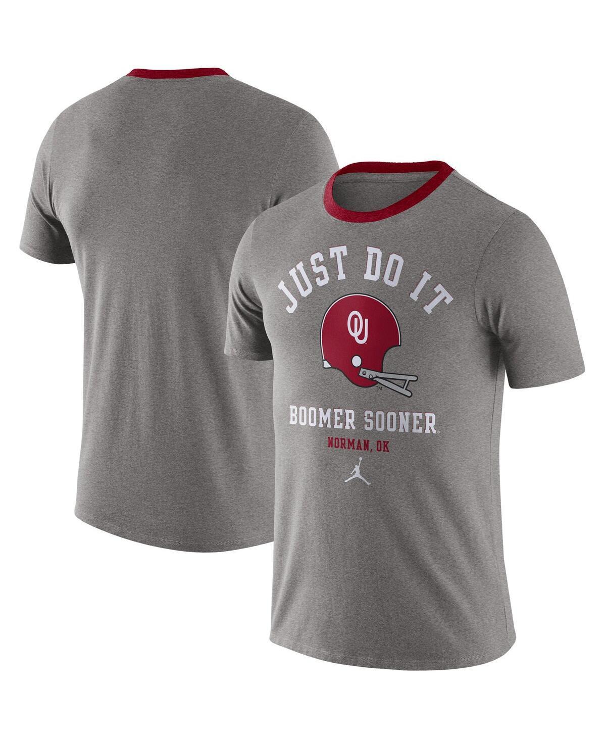 Mens Nike Heathered Gray Alabama Crimson Tide Vault Helmet Tri-Blend T-Shirt ALA Grey Product Image