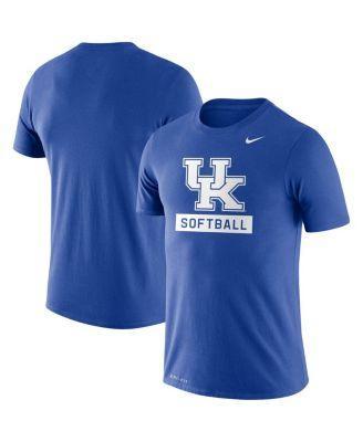 Men's Royal Kentucky Wildcats Softball Drop Legend Performance T-shirt Product Image