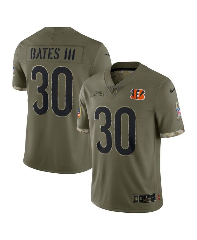 Mens Nike Jessie Bates Iii Olive Cincinnati Bengals 2022 Salute To Service Limited Jersey - Olive Product Image