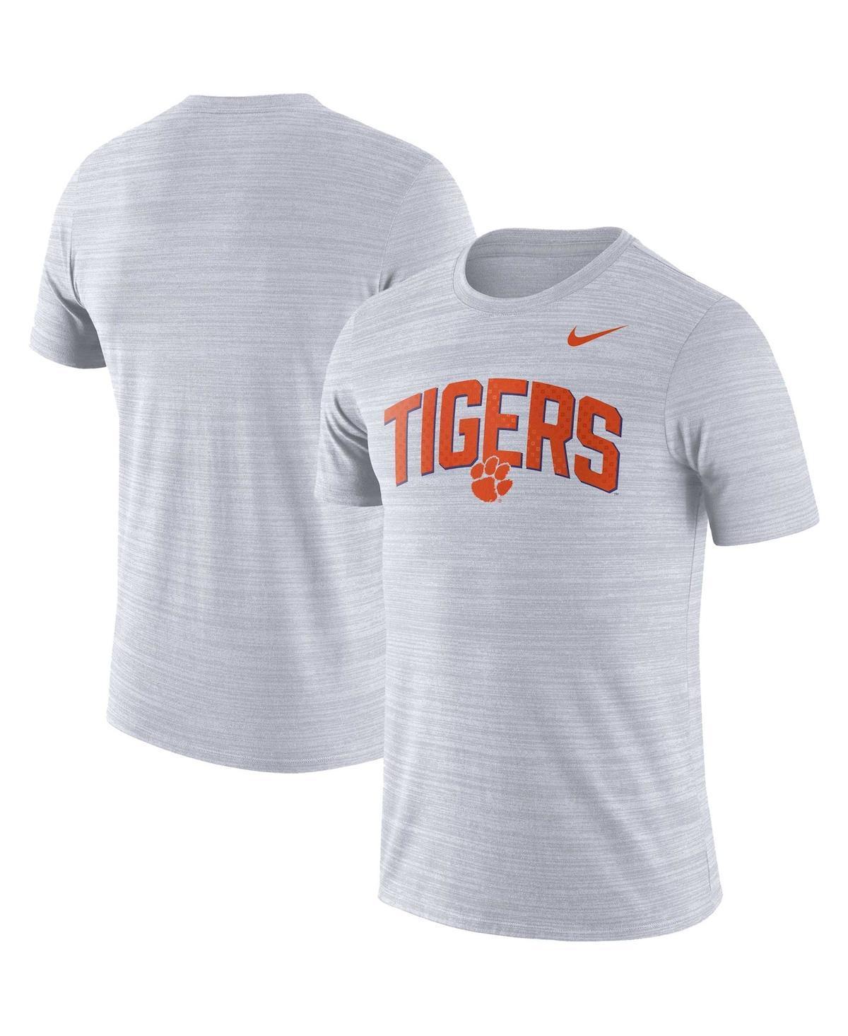 Mens Nike White Clemson Tigers 2022 Game Day Sideline Velocity Performance T-shirt Product Image