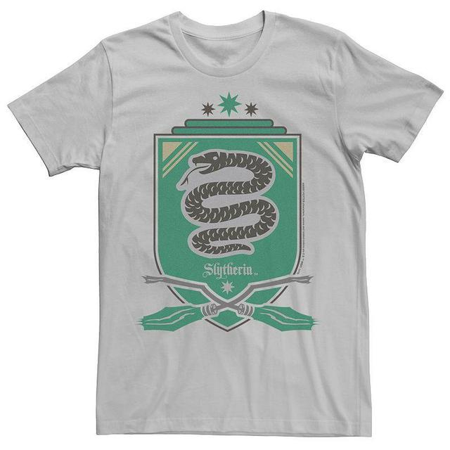 Mens Harry Potter Slytherin House Crest Chest Logo Tee Product Image